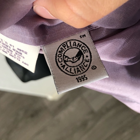 Laundry by Shelli Segal|90’s 100% SILK sheer lined floral embroidered mini dress - Picture 9 of 12